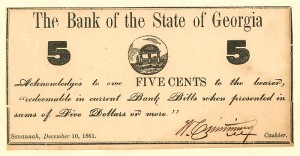 Bank of the State of Georgia - SOLD